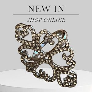 Elegant Silver Filigree Ring